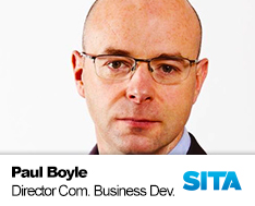 Paul Boyle, Director Commercial and Business Development at SITA